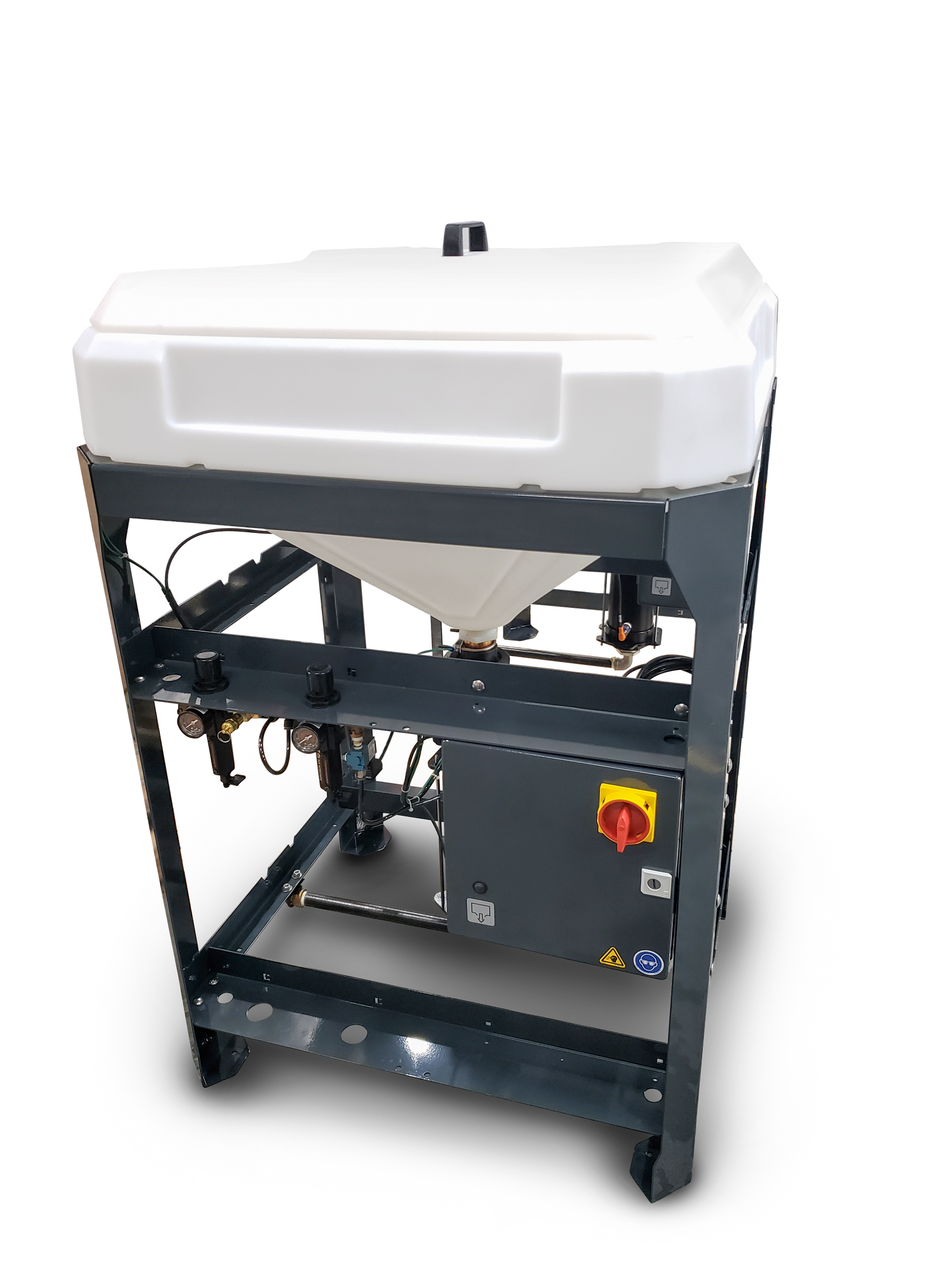 Continuous Feed Hopper 600lb. (CFH)-Abrasive Regulator-AccuStream-AccuStream