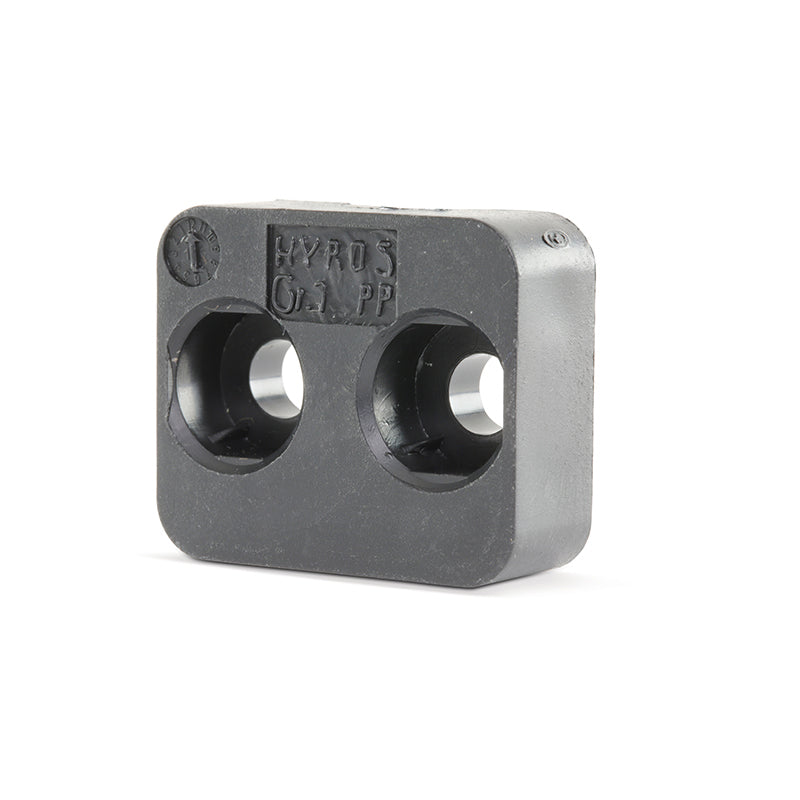 Tube Clamp Pair, 1/4 in.-Accessories-AccuStream-AccuStream